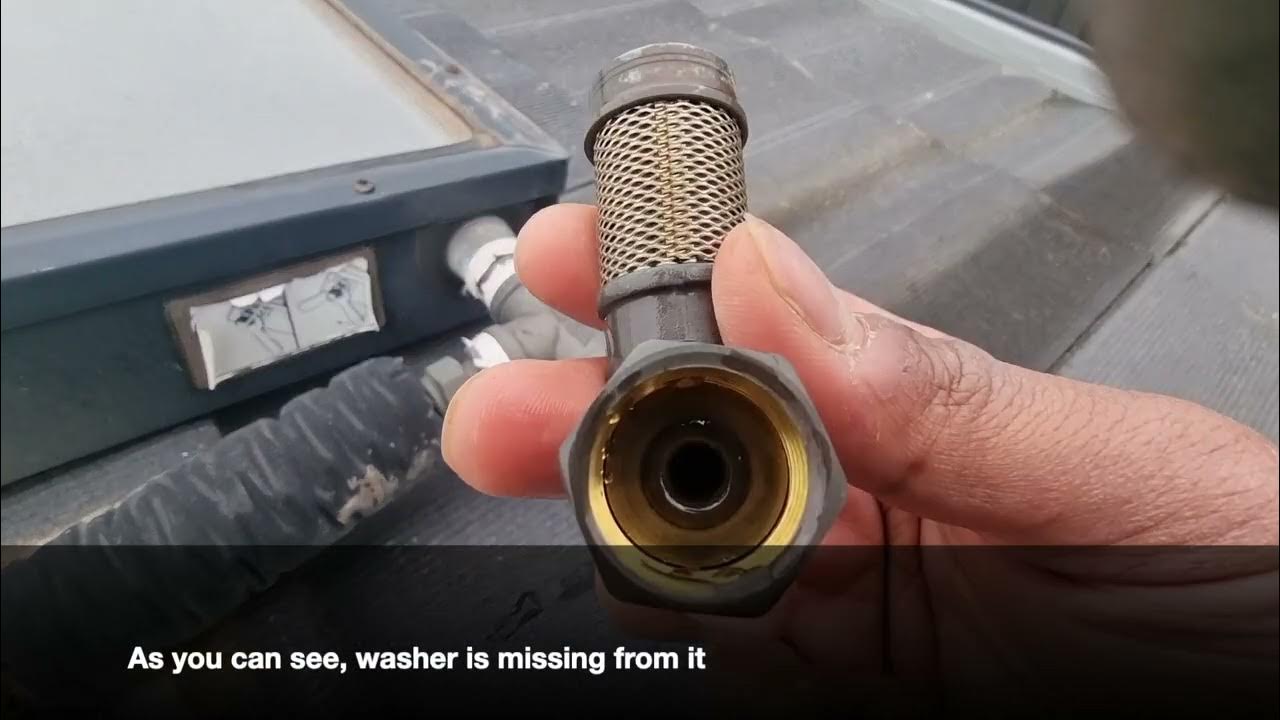 How to replace faulty frost valve on solar hot water system YouTube