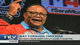 Tanzania elections: Opposition criticises President Magufuli's victory