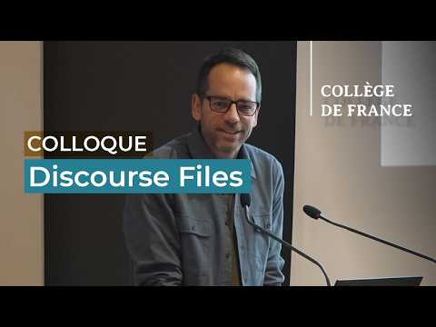 Discourse Files (6) - François Recanati (2025-2026)