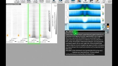 Getting started using EaSeq for ChIP-seq analysis (Long movie)