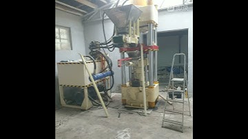 XY500 10kg salt block press machine in Europe