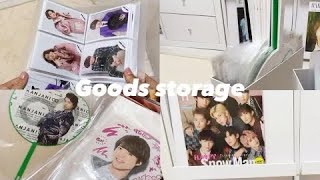 【Goods storage】ジャニオタグッズ収納__無印良品/100均