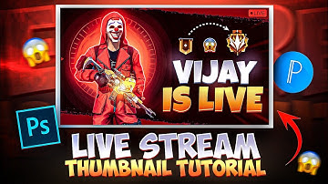 How To Make Free Fire Live Stream Thumbnail In Android | Free Fire Thumbnail Tutorial