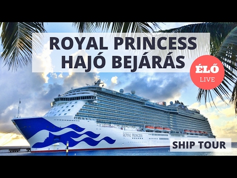 Videó: A Royal Princess tengerjáró hajó előnézete