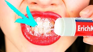 ЭТО НА ЗУБЫ?! ПРОВЕРКА СТРАННЫХ ИНСТАГРАМ СОВЕТОВ И ЛАЙФХАКОВ ЭТО НА ЗУБЫ?! ПРОВЕРКА СТРАННЫХ ИНСТАГРАМ СОВЕТОВ И ЛАЙФХАКОВ