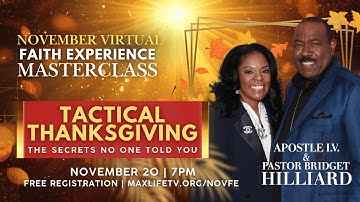 Tactical Thanksgiving - November 2025 Faith Experience