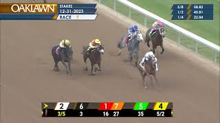 Oaklawn Park Dec 31, 2023 The 2nd Running of Renaissance Stakes