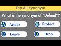 Synonym MCQ Quiz | Test Your English Vocabulary | English pro tips | Perfect for students |