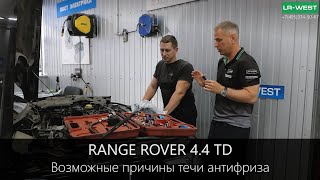 Range Rover 4.4 TD | Возможные причины течи антифриза