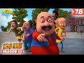 Johns laughing gas  s13  78  motu patlu new  cartoons for kids  spot