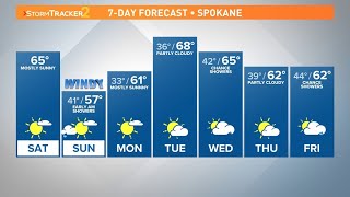 KREM 2 Weekend forecast for April 20-21