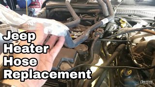 Heater Hose Replacement Jeep Wrangler Jk - YouTube