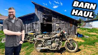 2 Barns Full of Bikes! Can I Get Any of Them Running?