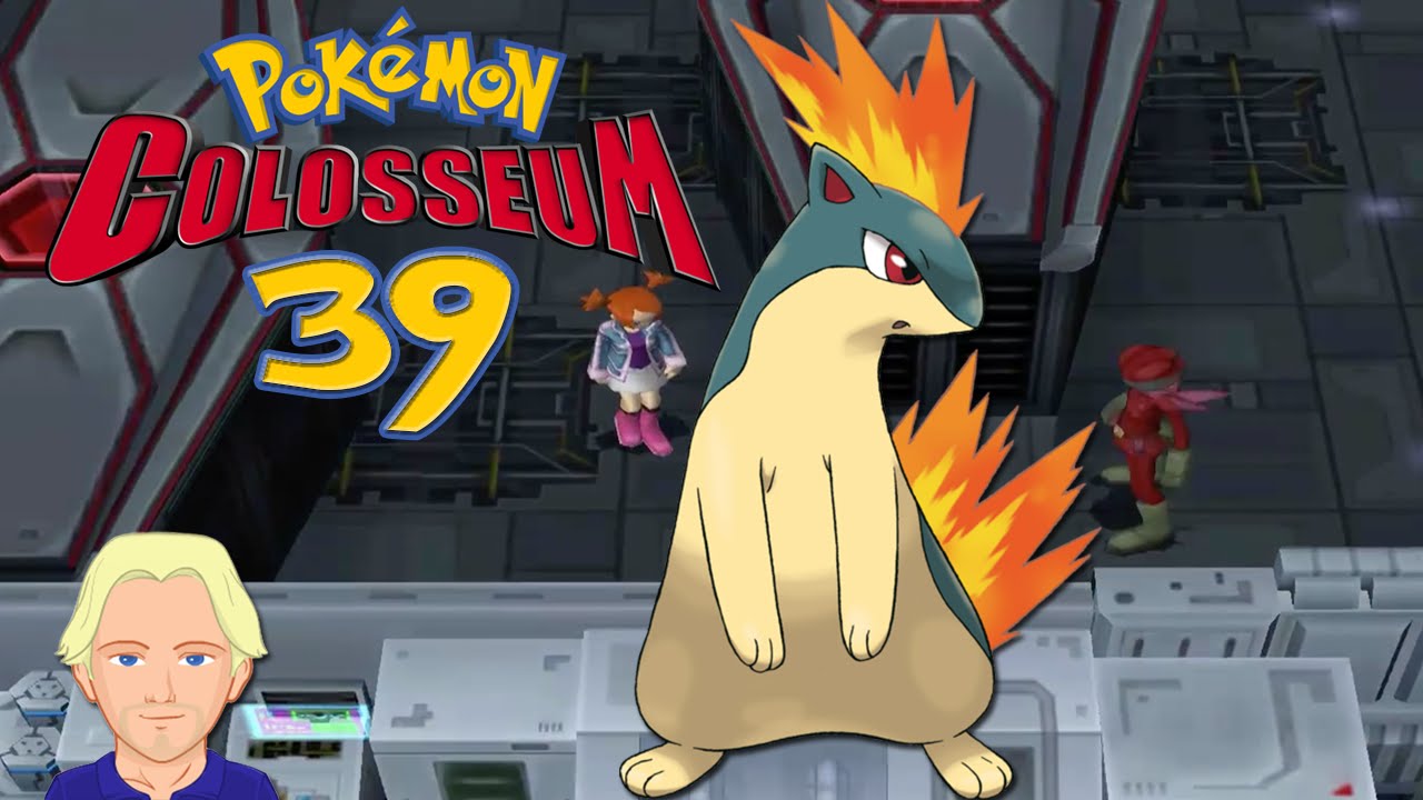 Let's Play Pokémon Colosseum 39 The 3rd Johto Starter Quilava in Ein
