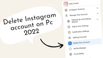 How to Delete Instagram Account Permanently on PC/Laptop (2022)