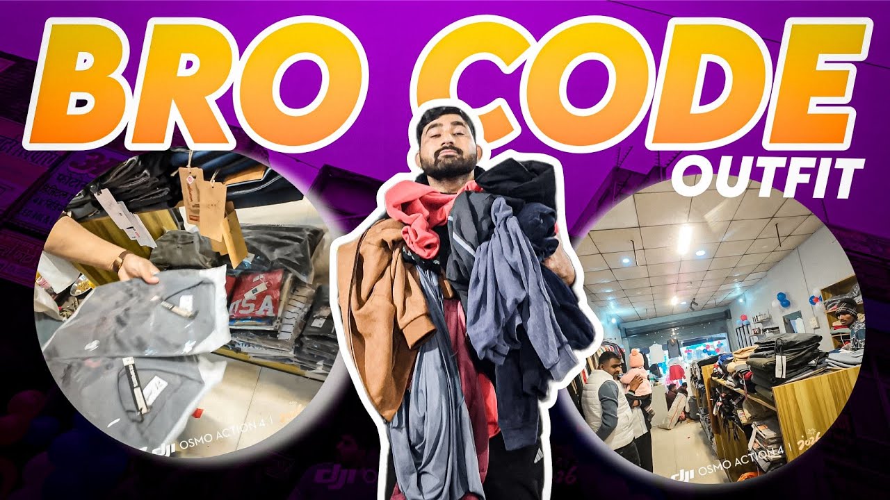 Bro code outfit grand opening 🎉 - YouTube