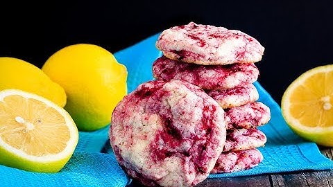 Raspberry Lemon Cookies New