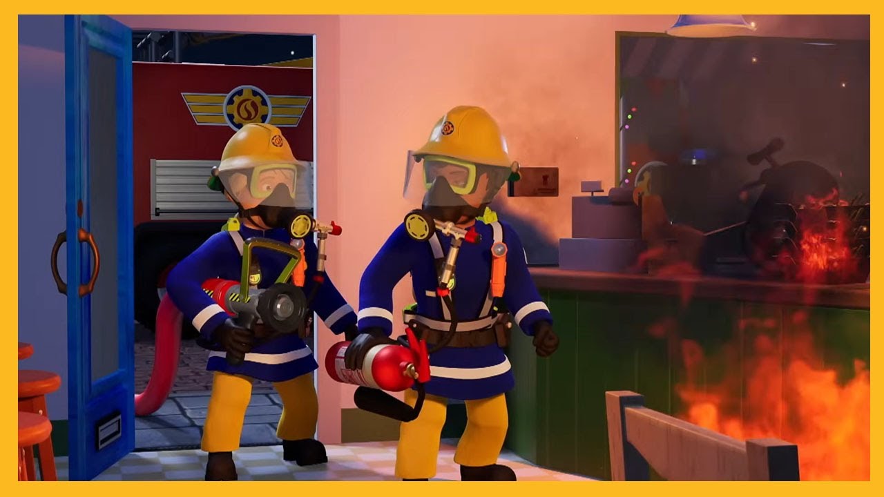 Sam, le pompier, s'efforce d'éteindre un énorme incendie ! 🔥 New Episodes Compilation