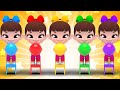 Color Balls Rock A Bye Baby música colorida Learn Sing A Song! Infantil Nursery Rhymes