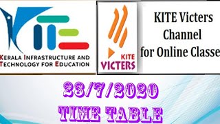 Victers Time table 23/7/2020