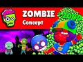 j'ai plus de GEMMES dans ce concept MODE ZOMBIE sur Brawl Stars !