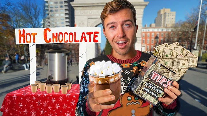 Spreading Holiday Cheer: Hot Chocolate Stand Supports Struggling Artist