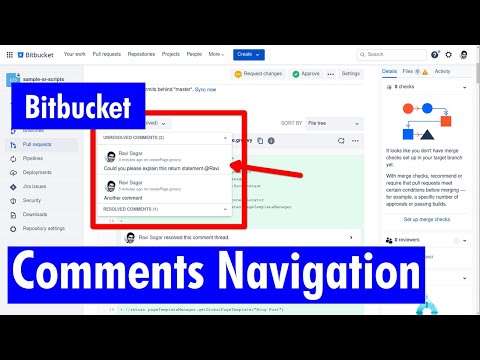 Bitbucket - Comments navigation