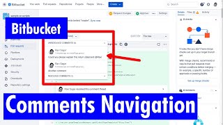 Bitbucket - Comments navigation