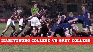 The Ultimate Clash: Grey College vs. Maritzburg College - School Rugby Legends Battle It Out!