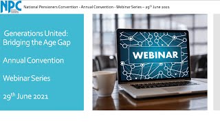 NPC Webinar Series - Generations United: Bridging the Age Gap