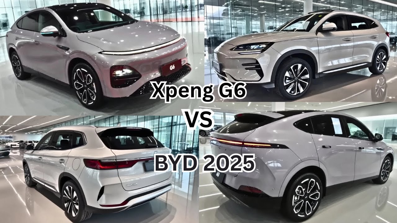 XPeng G6 vs BYD 2025 ⚡ The EV Battle That Could Beat Tesla! (Real Comparison)#electricvehicle#car