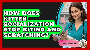 How Does Kitten Socialization Stop Biting And Scratching? - Happy Cat Handbook