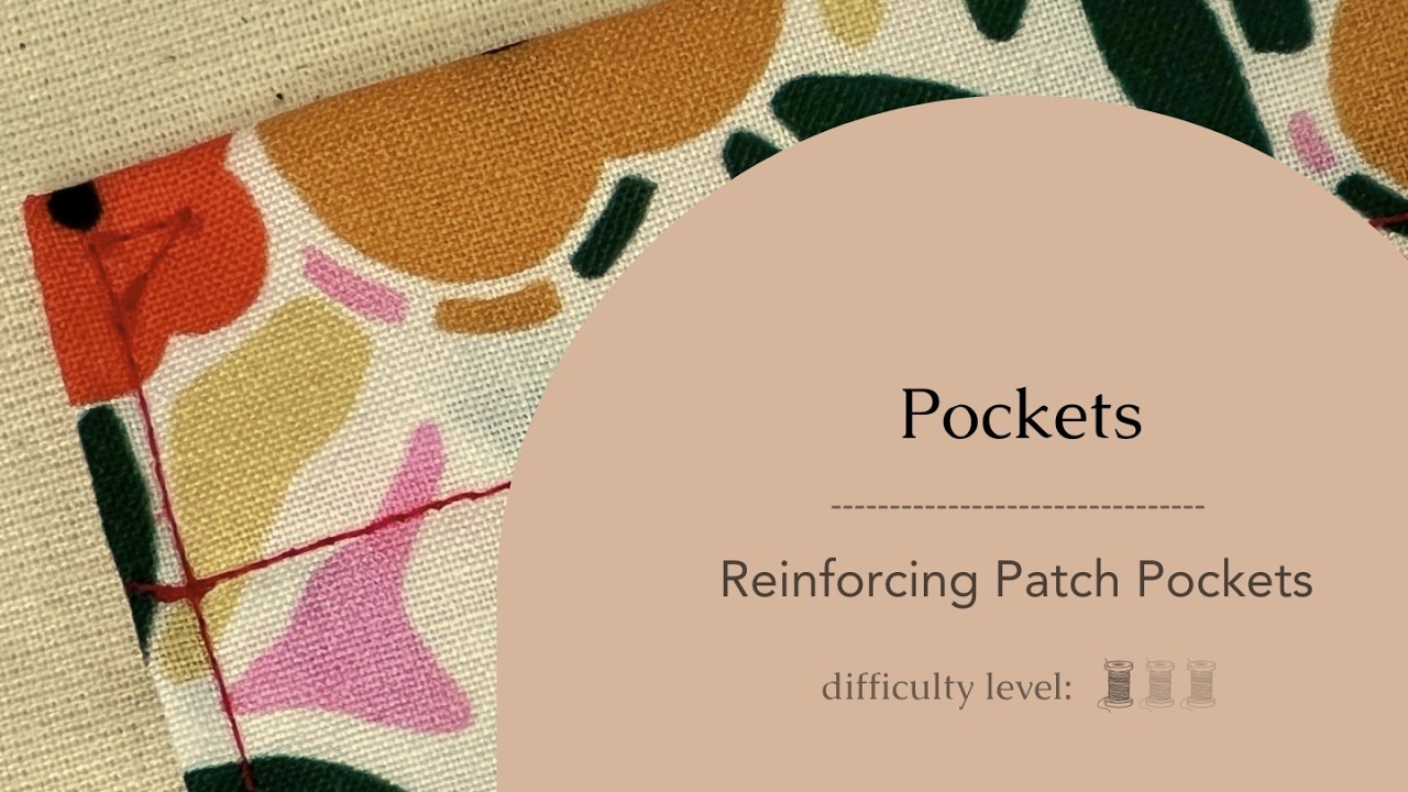 Reinforcing Patch Pockets