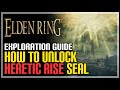 Heretical Rise Puzzle Elden Ring