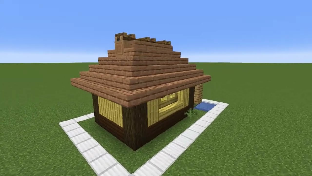 水車小屋を作る -『できる 江戸時代の世界を作ろう！ マインクラフト