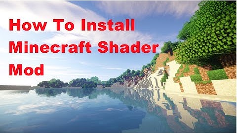 Minecraft: Shaders Mod Installation Tutorial 1.9.4 (Mac)