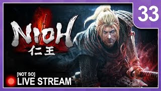 Nioh 33 - Stream the Box - Hitting Stuff With Sword