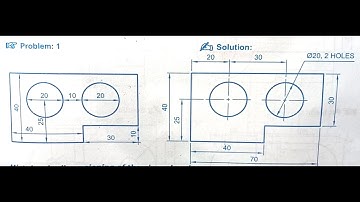 Dimensioning 1 draw method in Tamil