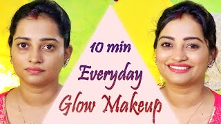 SIMPLE EVERYDAY MAKEUP TUTORIAL IN UNDER 10 MINS! 🌸Glow Makeup & Giveaway Winner 💥 Mom Makeup Look screenshot 5