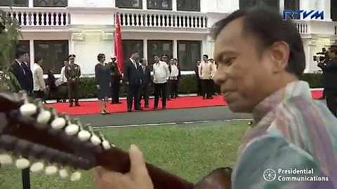 Welcome ceremony for President Xi Jinping of the People’s Republic of China