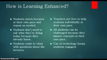 Flipped Classroom Screencast