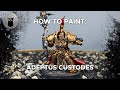 Contrast how to paint adeptus custodes