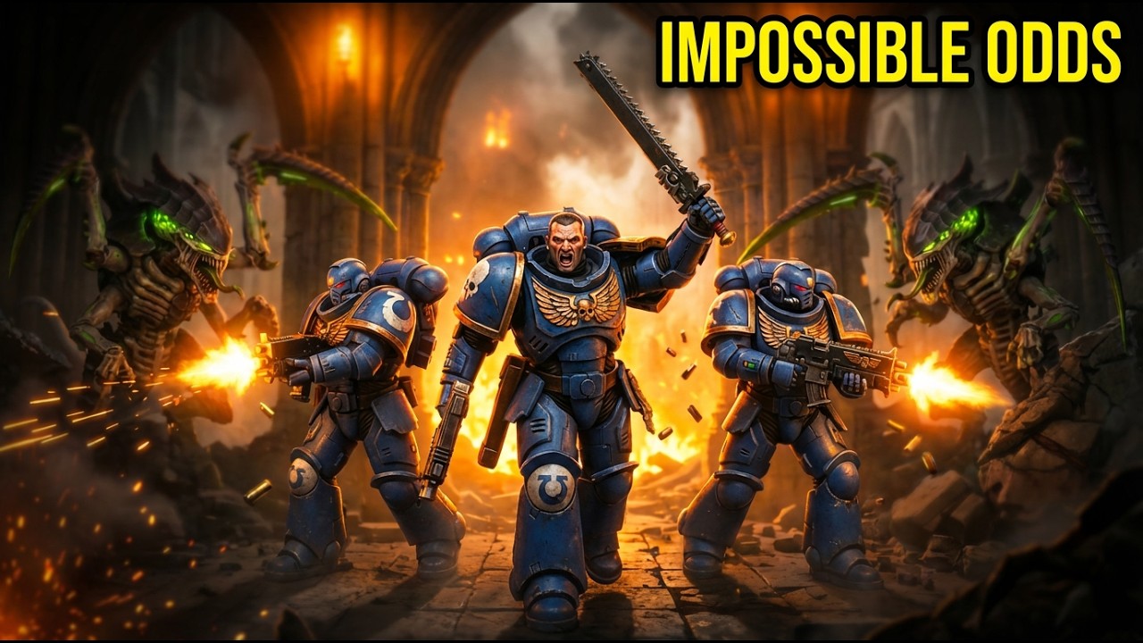 Space Marine 2 Part 1 - Last Stand Against Impossible Enemies - YouTube