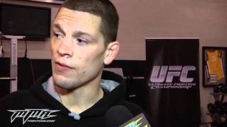 High Nate Diaz UFC 141 pre fight interview 