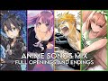 BEST ANIME OPENINGS AND ENDINGS COMPILATION #3 FULL SONGS - 最高のアニメODEDミックスコンパイル＃3 │フルソング