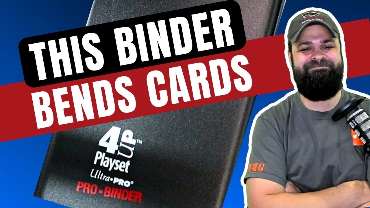 This ultra-pro binder warped my trading cards, this is how...