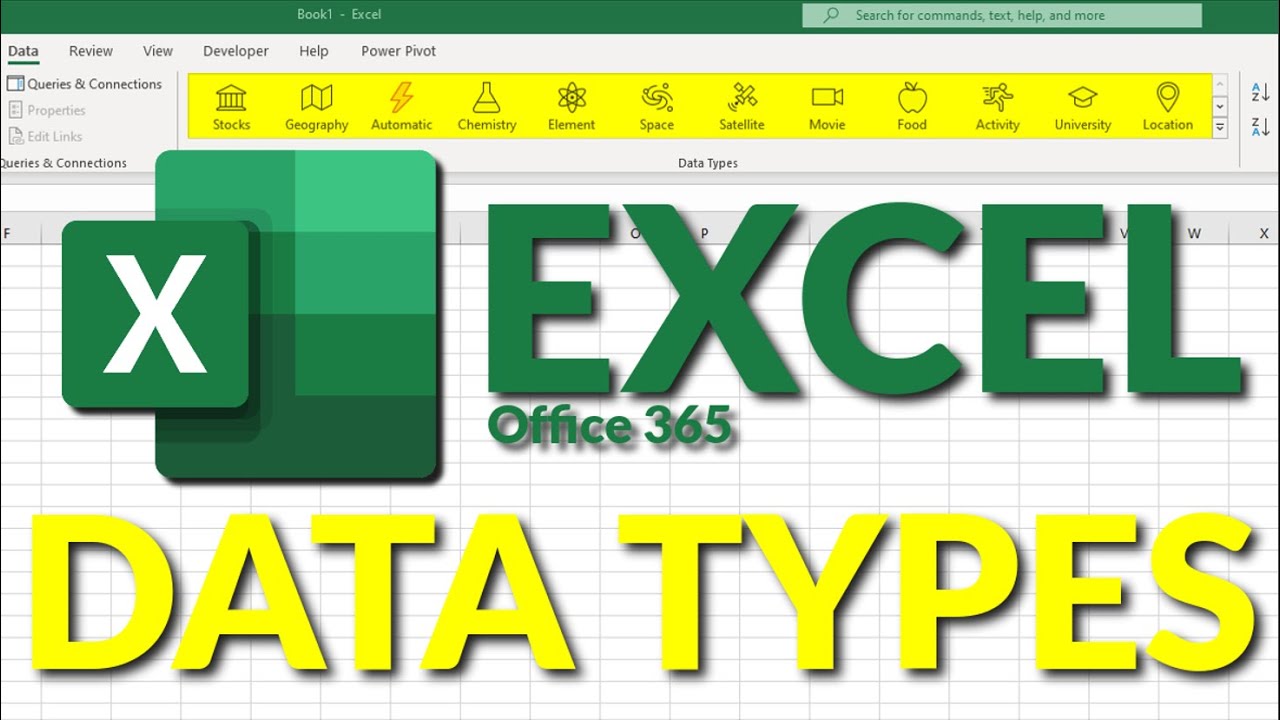 New Excel Linked Data Types!