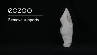 3D Printer Tutorial | Remove ceramic 3D printing supports
