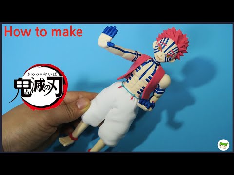 <strong>상현</strong> 3 아카자 만들기/Making Demon slayer Akaza(Mugen train)