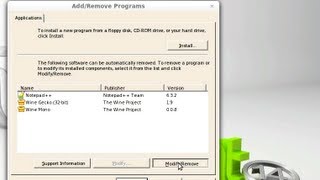 Uninstall or Remove a Program from Wine in Linux Mint